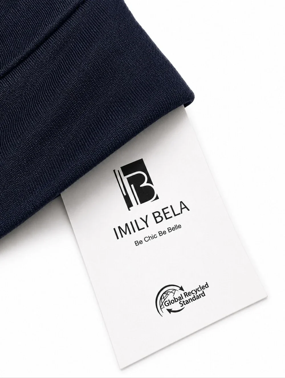 Imily Bela Navy Blue Ruffle Half Zip Top Shorts 2 Piece Set Size Small NWT